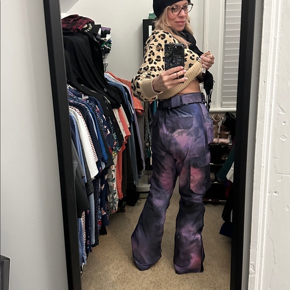 DOPE Black and Purple snowboard pants - Picture 7 of 7